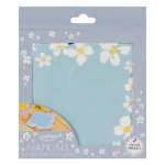 Picture of Paper napkins - Flowers (16pcs)