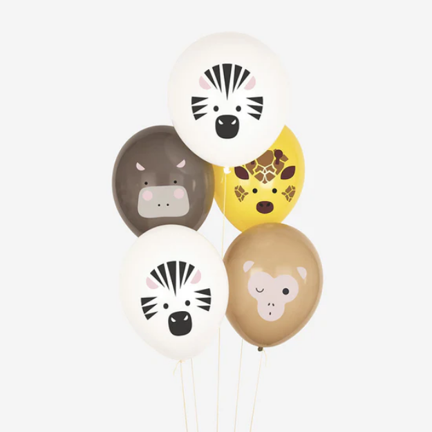 Picture of Balloons - Safari (5pcs)