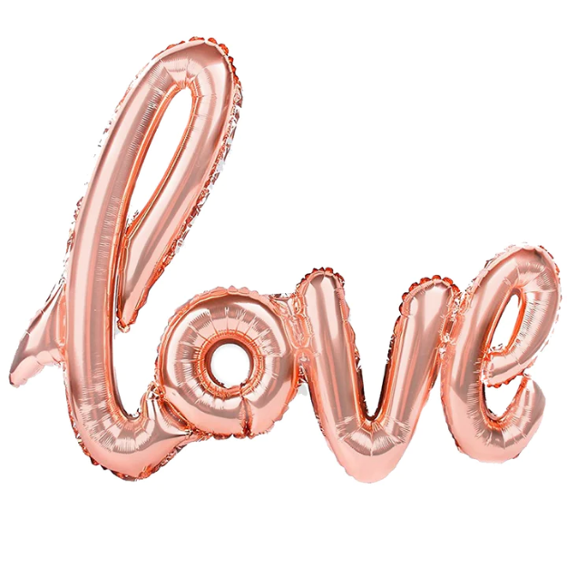 Picture of Rose Gold Love Balloon