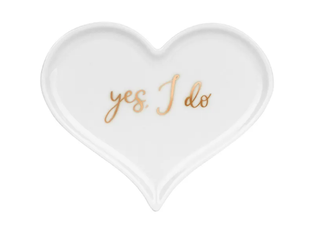 Picture of Wedding ring plate - Yes I do