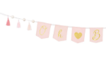 Picture of Fabric garland - Oh baby (pink)