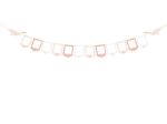 Picture of Photo frame banner - Pink