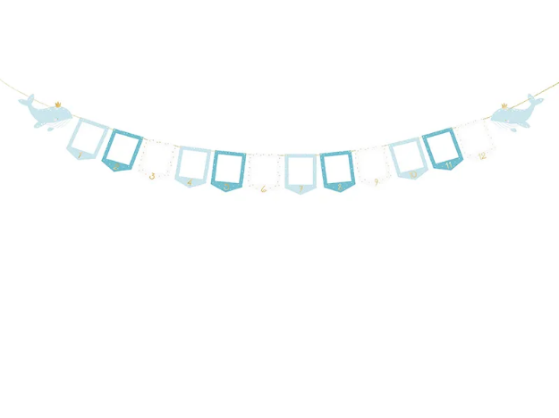 Picture of Photo frame banner - Light blue