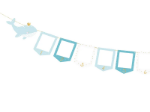 Picture of Photo frame banner - Light blue