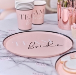 Picture of Paper plates - Team Bride (8pcs)