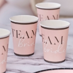 Picture of Paper cups - Team Bride (8pcs)