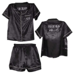 Picture of Pyjama set Bride's maid black - Εxtra large 