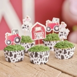 Picture of Cupcake toppers - Farm (12pcs)