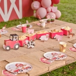 Picture of Tractor and Trailer Farm Party Treat Sandwich Stand