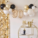Picture of 30th Birthday Milestone Balloon Bunting Decoration