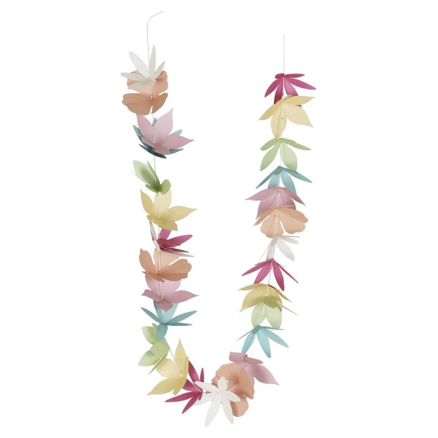 Picture of Hawaiian Tiki Paper Flower Garland