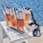 Picture of Drink pouches - Team Bride (6pcs)