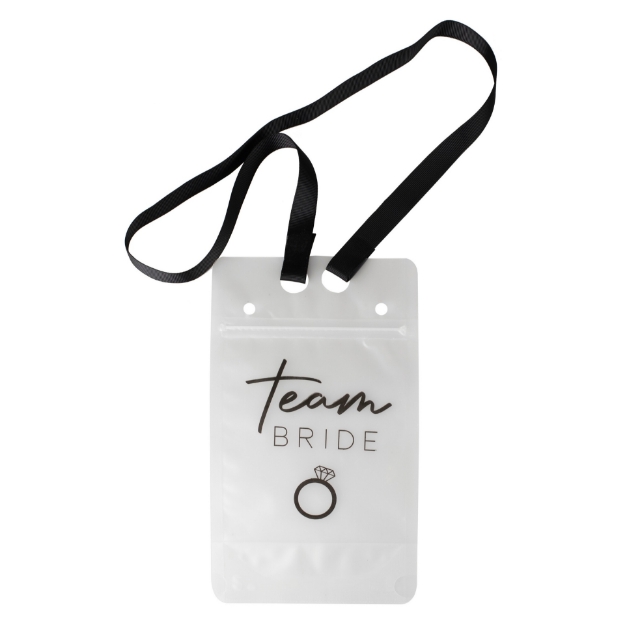 Picture of Drink pouches - Team Bride (6pcs)