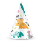 Picture of Party hats - Baby Dinosaur (8pcs)