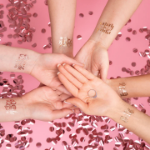 Picture of Tattoos - Bachelorette rose gold (13pcs)