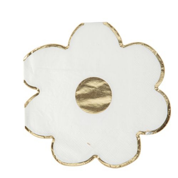 Picture of Paper napkins - Daisy shaped (16pcs)