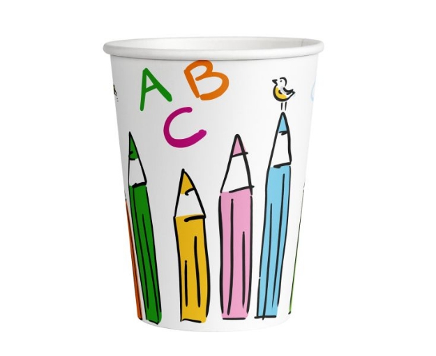 Picture of Paper cups - School (8pcs)