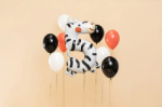 Picture of Foil balloon Number 5 zebra 91cm