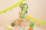 Picture of Foil balloon Number 7  Crocodille 85cm