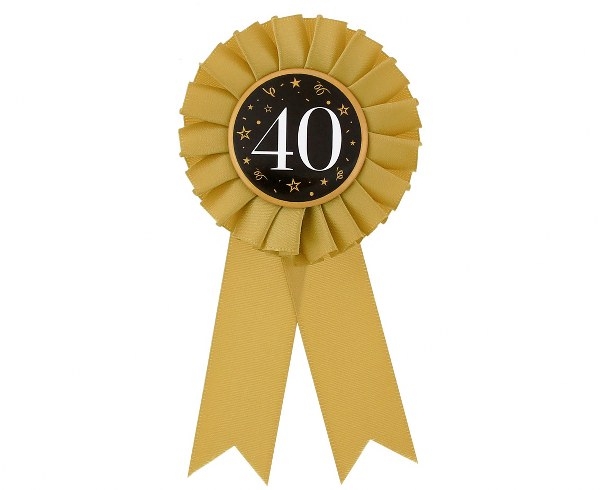 Picture of Badge - 40th Birthday 