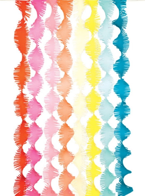Picture of Rainbow Twisty Fringe - Backdrop (Meri Meri)