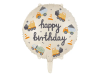 Μπαλόνι foil - Construction happy birthday
