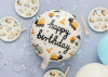 Μπαλόνι foil - Construction happy birthday