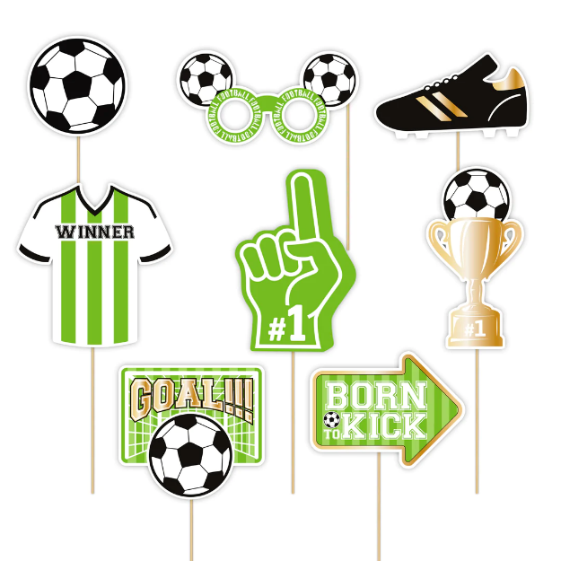 Picture of Photo Booth  - Soccer (9pcs)