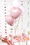 Picture of Heart Foil Balloon - Light pink