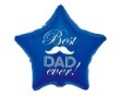 Εικόνα της Μπαλόνι foil σε σχήμα αστέρι - Best dad ever