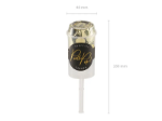 Picture of Confetti push pop - Gold