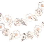 Picture of Rose Gold Foiled Flower Garland