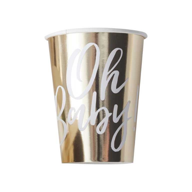 Picture of Paper cups - Oh Baby! (8pcs)