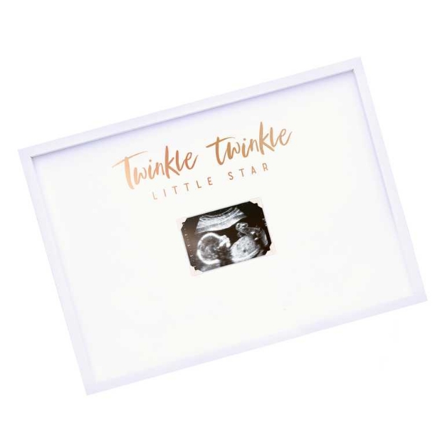 Picture of Baby shower signing frame guest book - Twinkle twinkle