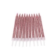 Picture of  Cake Candles - Rose gold glitter (10pcs)