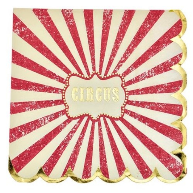 Picture of Napkins - Circus (16pcs)