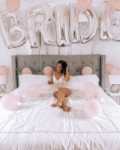 Picture of Foil Balloons Kit BRIDE silver ~1m