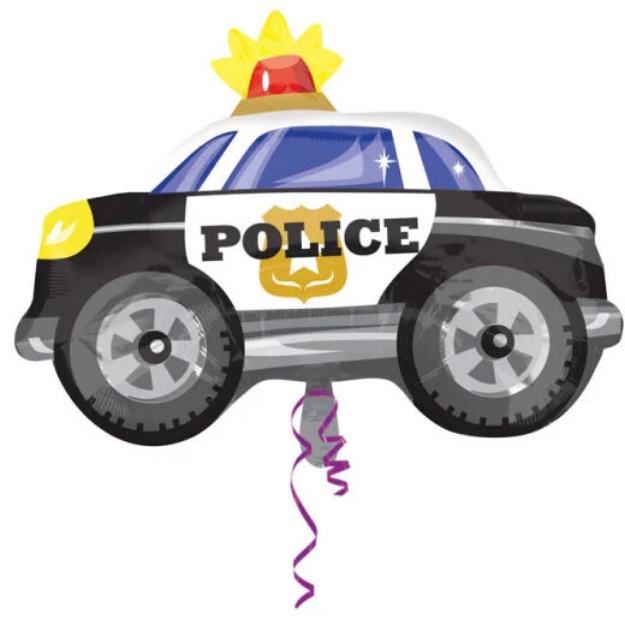 Picture of Foil balloon Police car