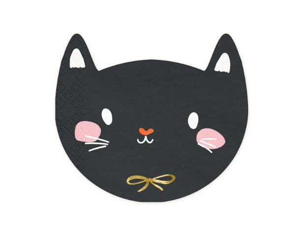 Picture of Paper napkins -  Black Cat (20pcs)