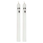 Picture of Dinner Candles - Ghost Face (2pcs)