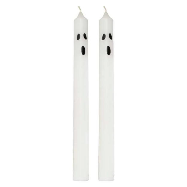 Picture of Dinner Candles - Ghost Face (2pcs)
