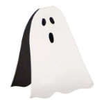 Picture of Halloween place cards - Ghost (6pcs)