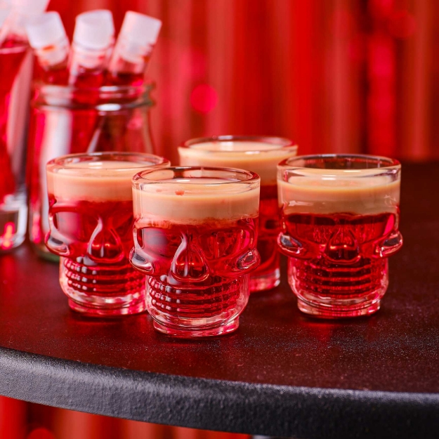 Picture of Party shot glasses - Skull (4pcs)