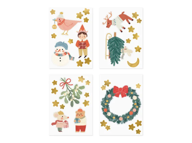 Picture of Window stickers - Μerry Christmas (40pcs)