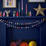 Picture of Handmade felt beads garland (3m)