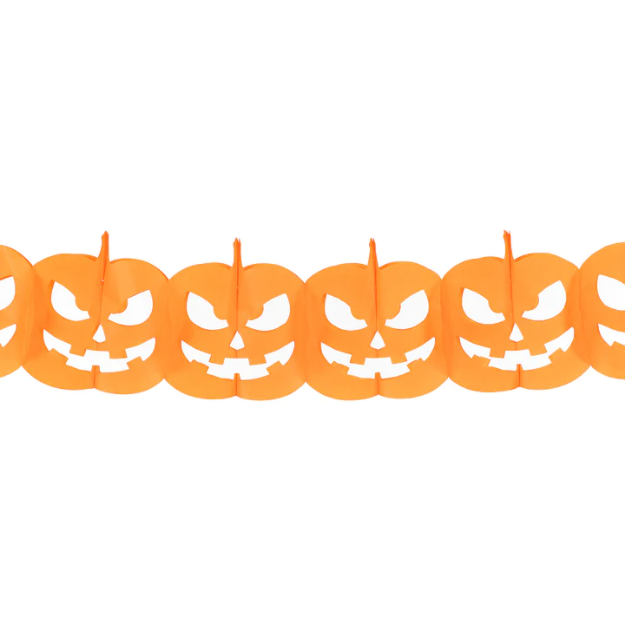 Picture of Tissue garland Pumpkins