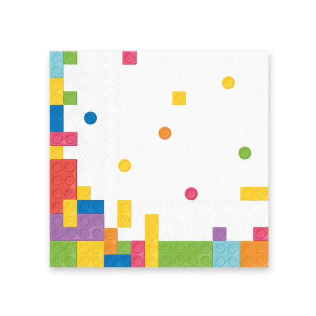 Picture of Paper napkins - Block party (10pcs)