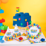 Picture of Party hats - Block party (6pcs)