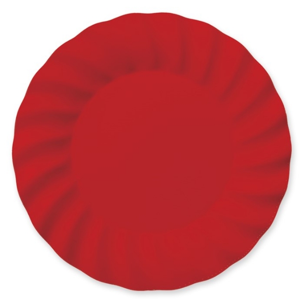 Picture of Paper  platters (30cm) - Red (6pcs)