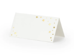 Κάρτες καλεσμένων με χρυσά αστέρια (10τμχ)